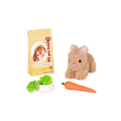 Our Generation Mini Plush Pet Bunny Accessory Set for 18" Dolls