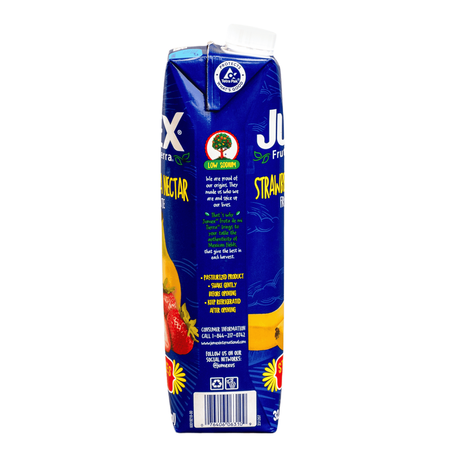 slide 3 of 3, Jumex Strawberry-Banana Nectar from Concentrate 32.4 fl oz, 32.4 fl oz