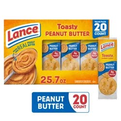 Lance Toasty Peanut Butter Sandwich Crackers