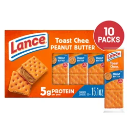 Lance ToastChee Peanut Butter Sandwich Crackers