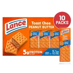 Lance ToastChee Peanut Butter Sandwich Crackers