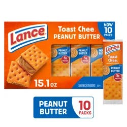Lance ToastChee Peanut Butter Sandwich Crackers