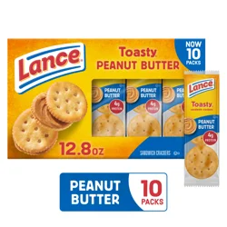 Lance Toasty Peanut Butter Sandwich Crackers