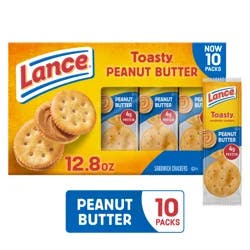 Lance Toasty Peanut Butter Sandwich Crackers