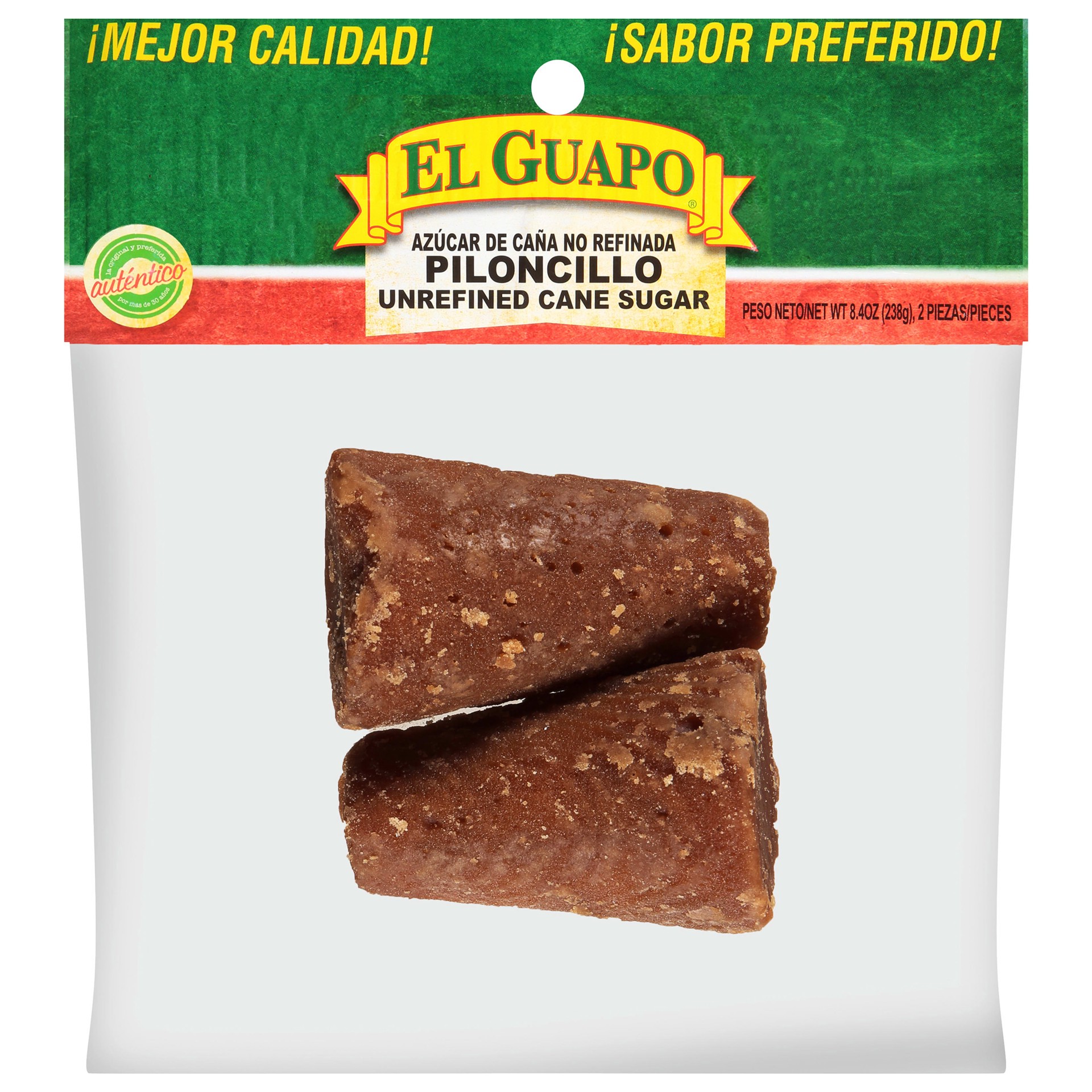 slide 1 of 5, El Guapo Unrefined Cane Sugar (Piloncillo), 0.5 lb, 0.5 lb