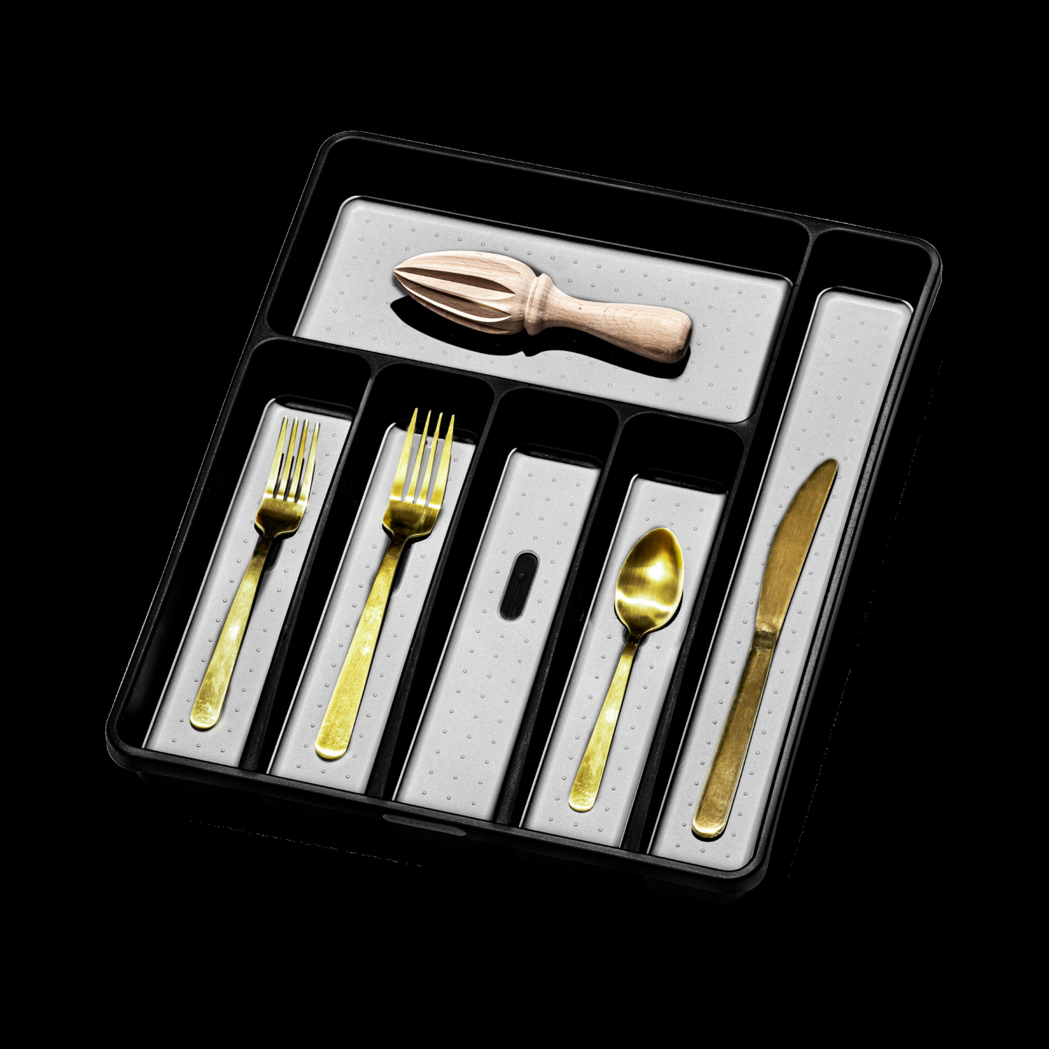 slide 2 of 2, Madesmart 6 Compartment Silverware Tray, 1 ct