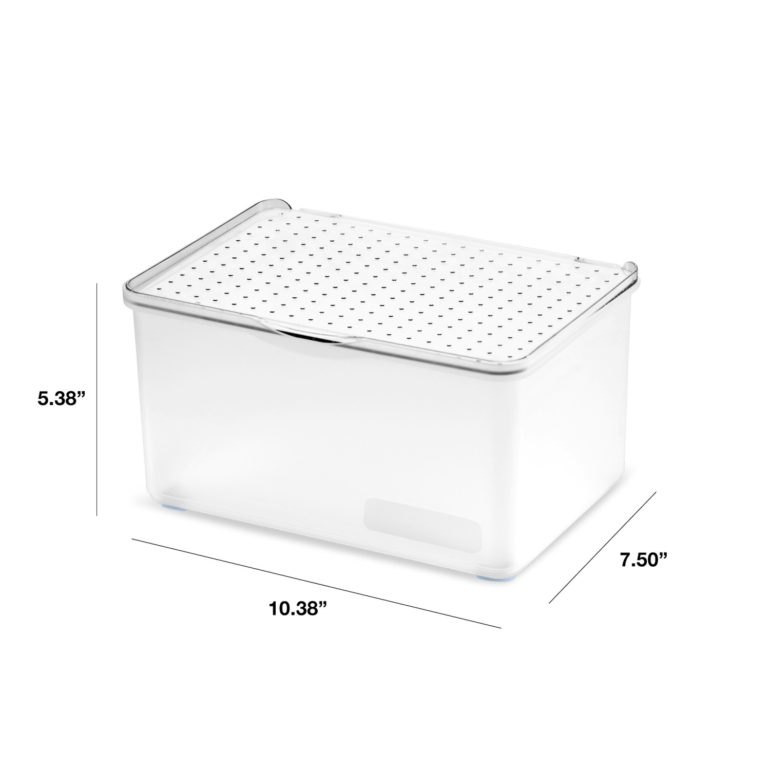 slide 6 of 6, Madesmart Medium Lid Bin, 1 ct