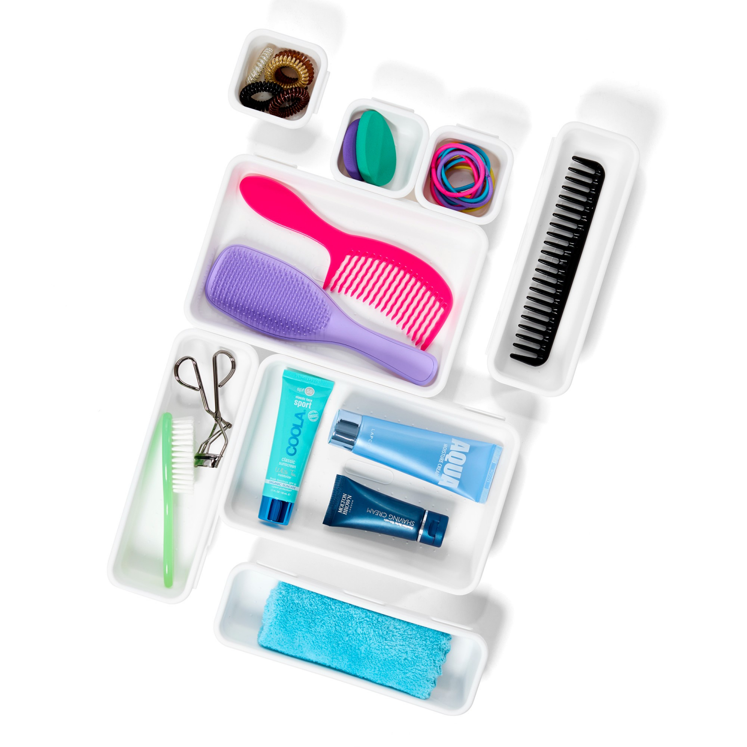 slide 3 of 4, madesmart 8pc Interlocking Bin Pack, 8 ct