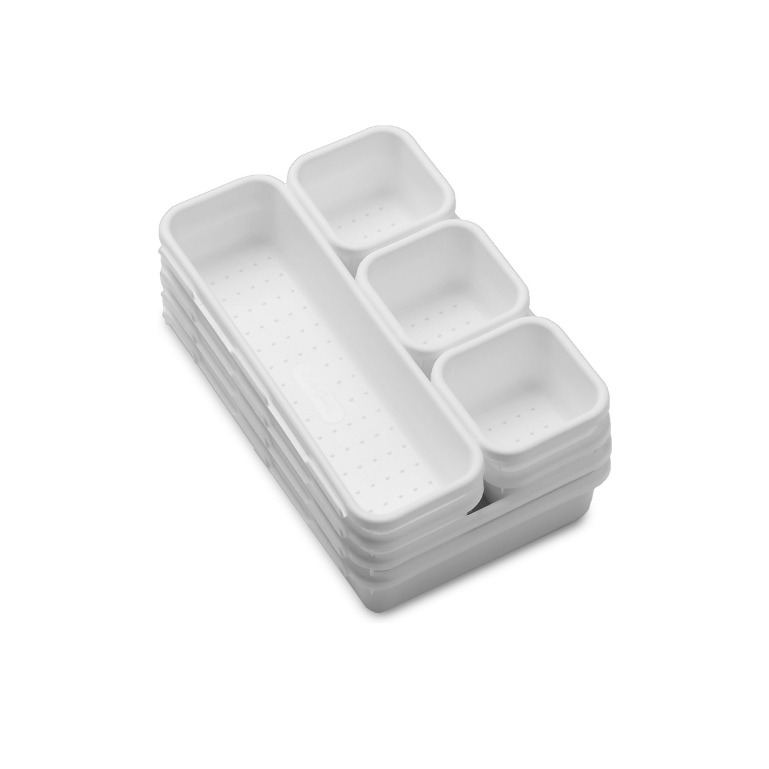 slide 1 of 4, madesmart 8pc Interlocking Bin Pack, 8 ct