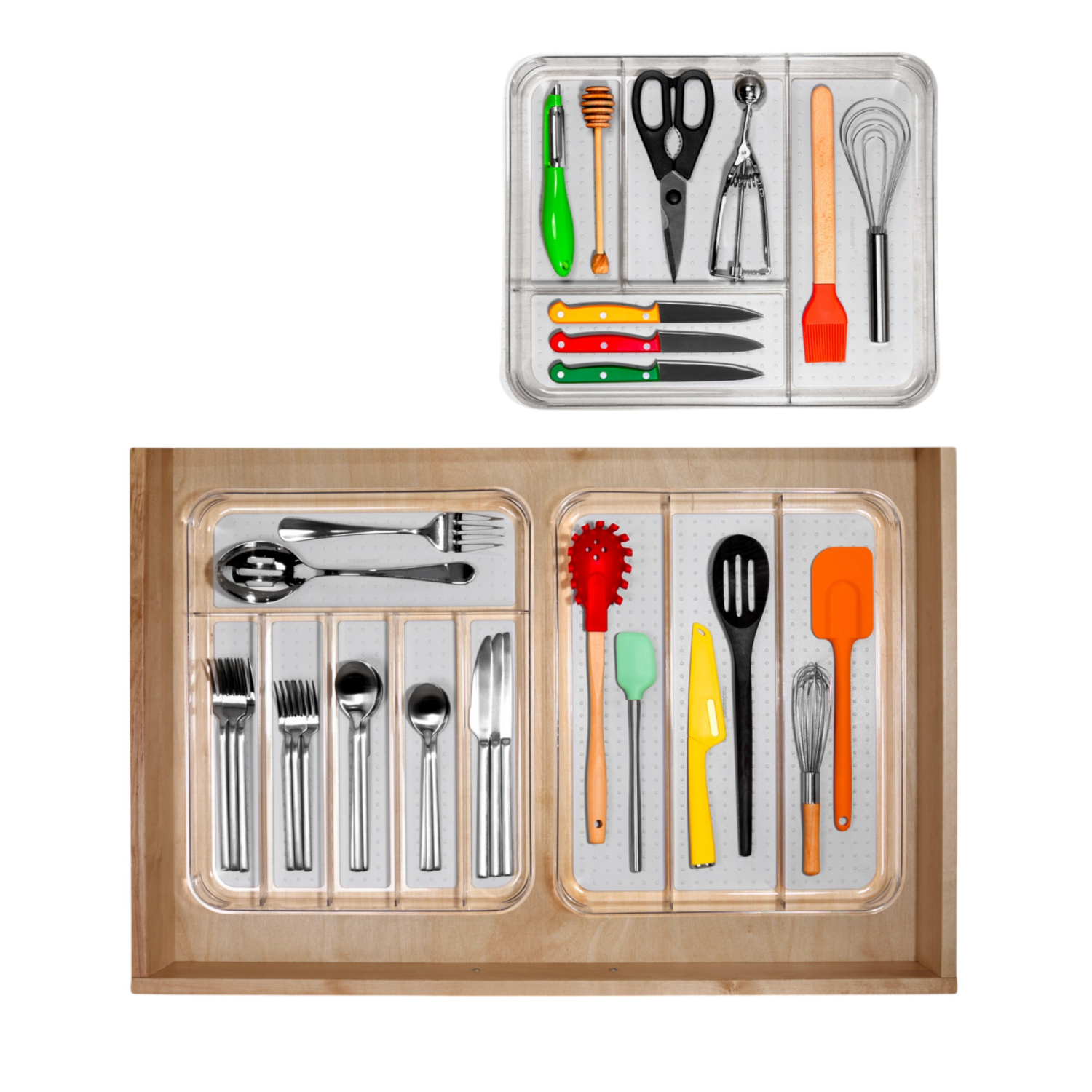 slide 2 of 4, Madesmart Large Silverware Tray, 1 ct