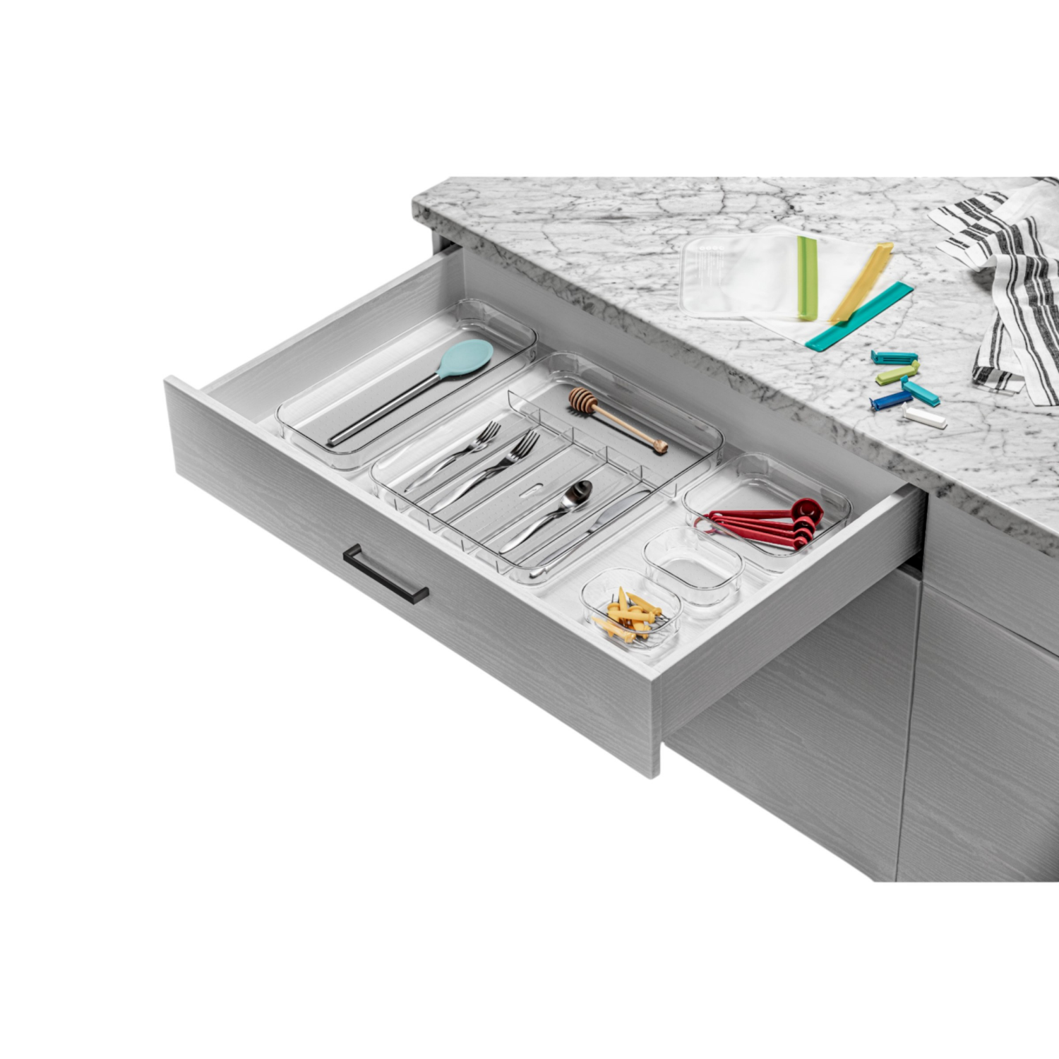 slide 4 of 4, Madesmart Large Silverware Tray, 1 ct