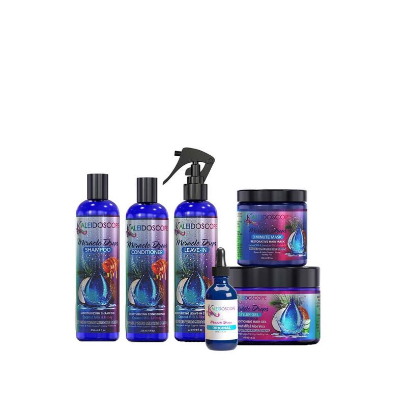 slide 2 of 4, Kaleidoscope Miracle Drops Leave-In Conditioner - 8 fl oz, 8 fl oz