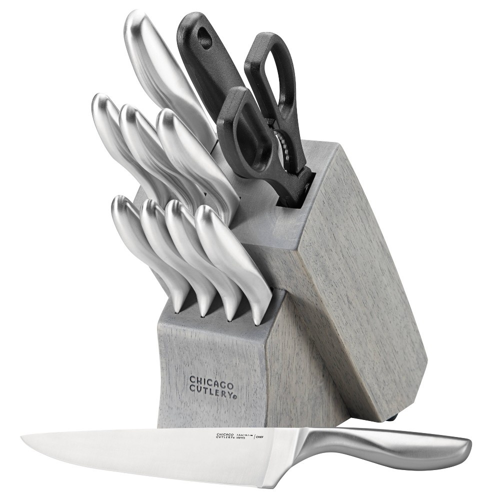 Buy the Chicago Cutlery Knife Set In Block