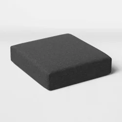 DuraSeason Fabric Woven Outdoor Deep Seat Cushion Charcoal - Threshold