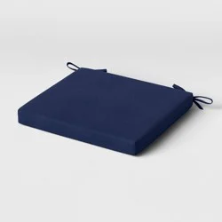 DuraSeason Fabric Outdoor Chair Cushion Navy - Threshold