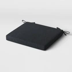 DuraSeason Fabric Outdoor Chair Cushion Charcoal - Threshold