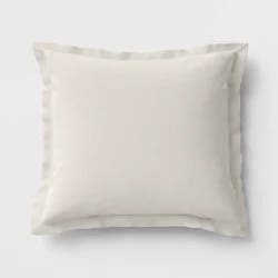 Woven Outdoor Deep Seat Pillow Back Cushion DuraSeason Fabric Linen - Threshold