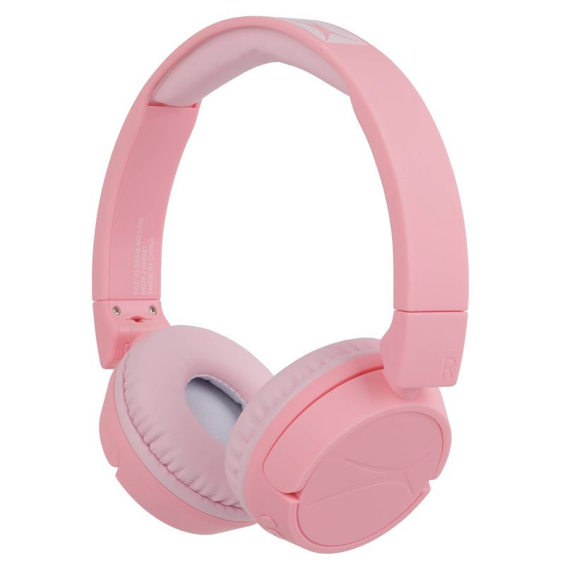 slide 3 of 6, Altec Lansing Kid Safe 2-in-1 Bluetooth Wireless Headphones - Pink (MZX250), 1 ct