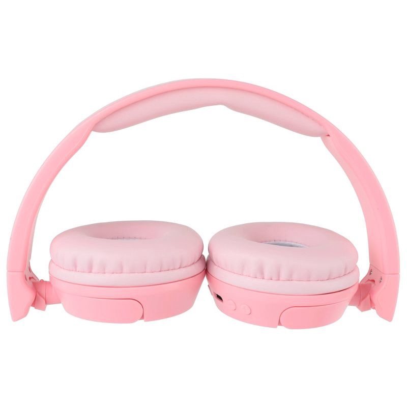 slide 2 of 6, Altec Lansing Kid Safe 2-in-1 Bluetooth Wireless Headphones - Pink (MZX250), 1 ct