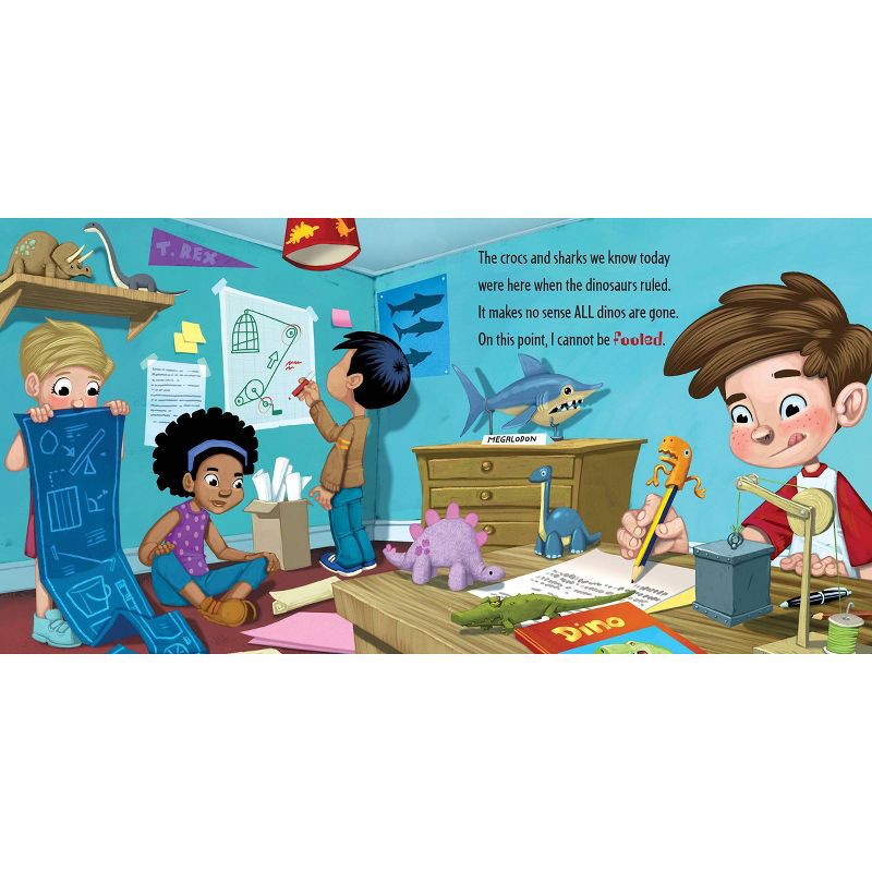 slide 3 of 6, Sourcebooks How to Catch a Dinosaur - by Adam Wallace (Hardcover), 1 ct