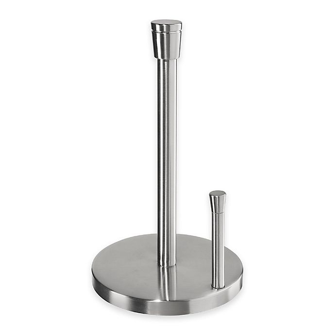 slide 1 of 1, Oggi Stainless Steel Decorative Paper Towel Holder, 1 ct