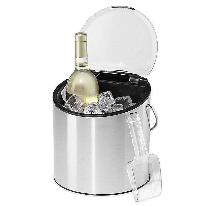 slide 4 of 4, Oggi Double Wall Stainless Steel Ice and Wine Bucket, 1 ct