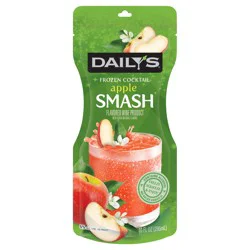 Daily's Bourbon Inspired Apple Smash Ready to Drink Frozen Cocktail, 10 fl oz Pouch