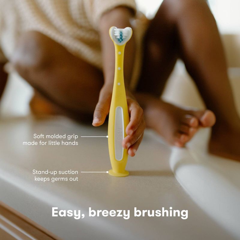 slide 7 of 9, Frida Baby SmileFrida the ToothHugger Toothbrush for Toddlers - Extra Soft - 18Months, 1 ct