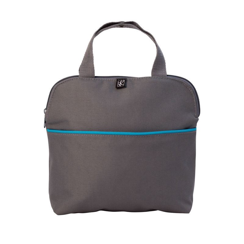 slide 1 of 8, J.L. Childress MaxiCOOl Four Bottle Cooler Bag - Gray Teal - 30qt, 30 qt