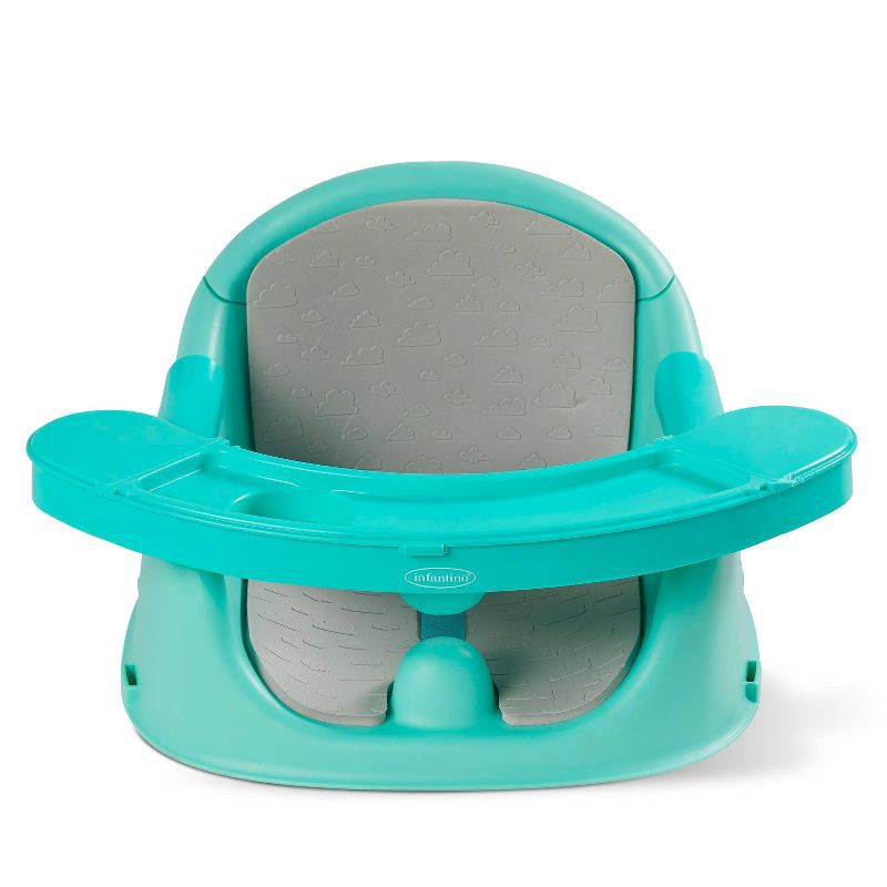 slide 4 of 10, Infantino Go gaga! Music & Lights 3-in-1 Discovery Seat & Booster - Teal, 1 ct