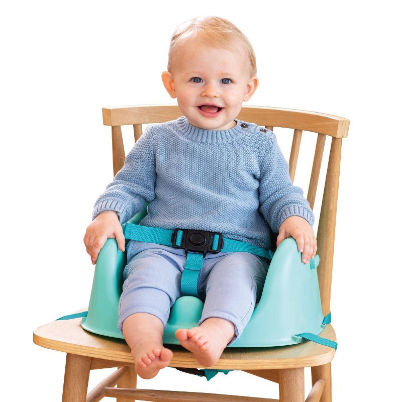 slide 9 of 10, Infantino Go gaga! Music & Lights 3-in-1 Discovery Seat & Booster - Teal, 1 ct