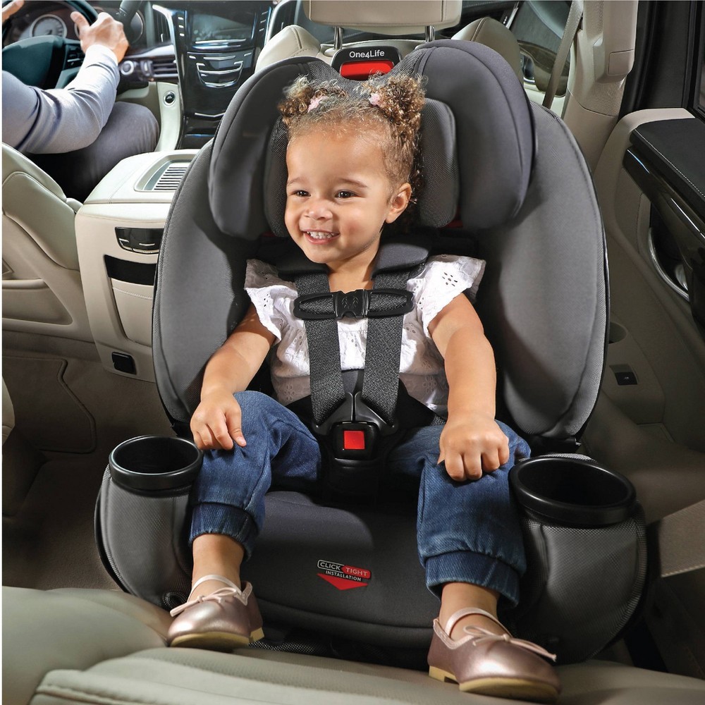 slide 6 of 9, Britax One4Life ClickTight All in One Convertible Car Seat - Black SafeWash, 1 ct