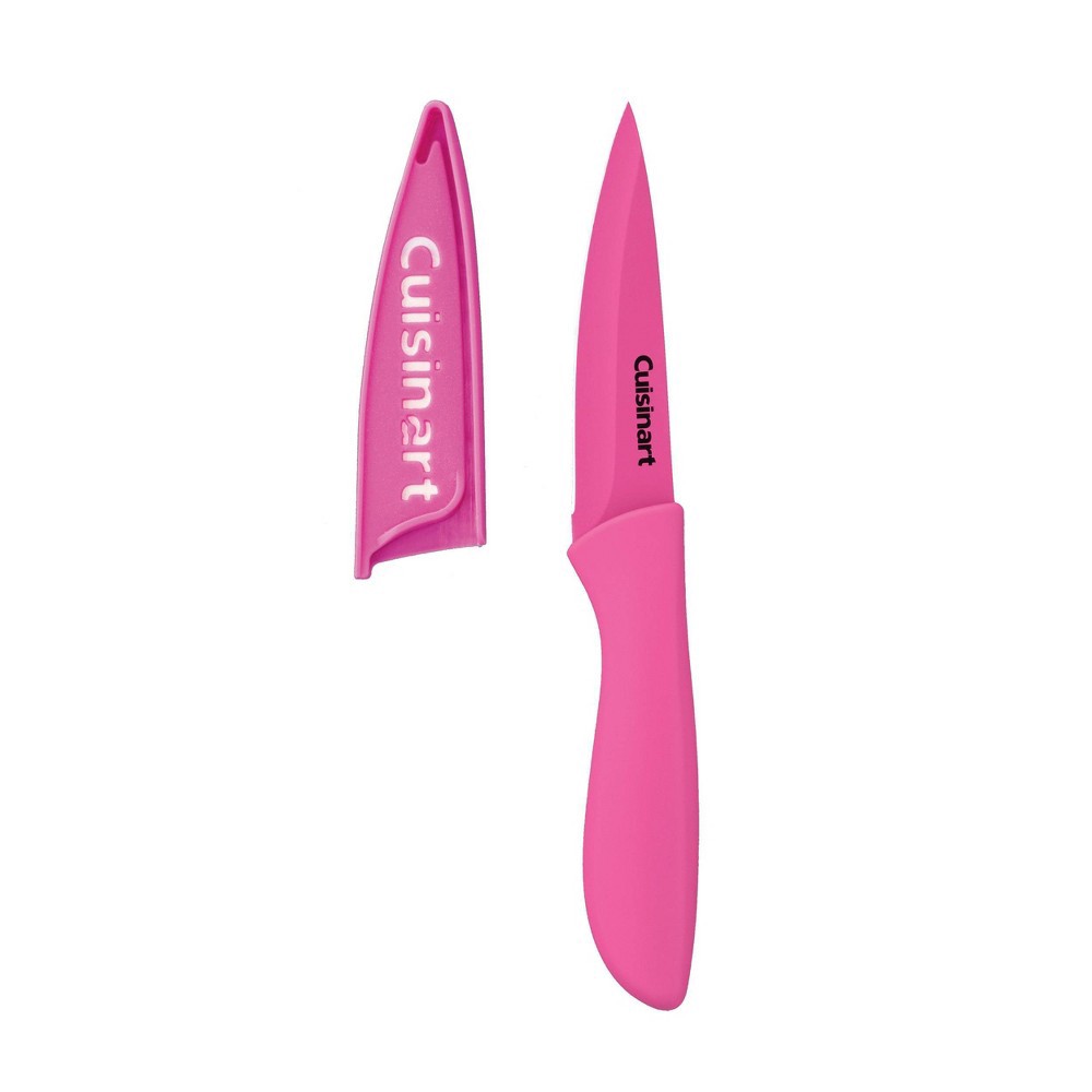 slide 8 of 14, Cuisinart Advantage 12pc Ceramic-Coated Color Knife Set With Blade Guards- C55-12PC2T, 12 ct