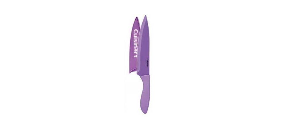 slide 9 of 14, Cuisinart Advantage 12pc Ceramic-Coated Color Knife Set With Blade Guards- C55-12PC2T, 12 ct