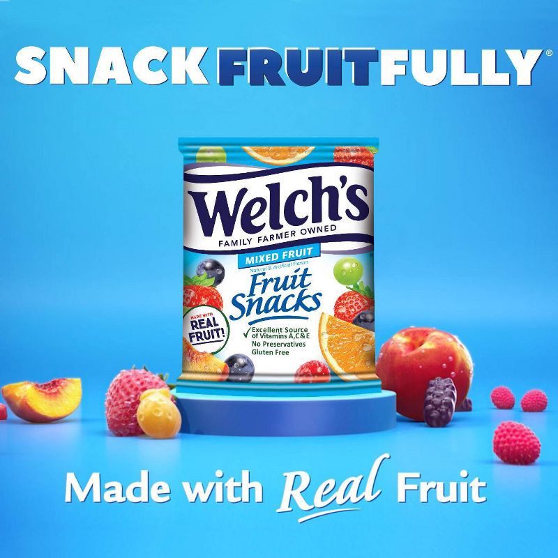 slide 2 of 8, Welch's Mixed Fruit Fruit Snacks - 5oz, 5 oz