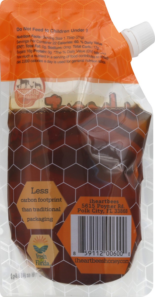 slide 5 of 9, I Heart Bees Unfiltered Florida Spring Orange Blossom Honey 16 oz, 16 oz