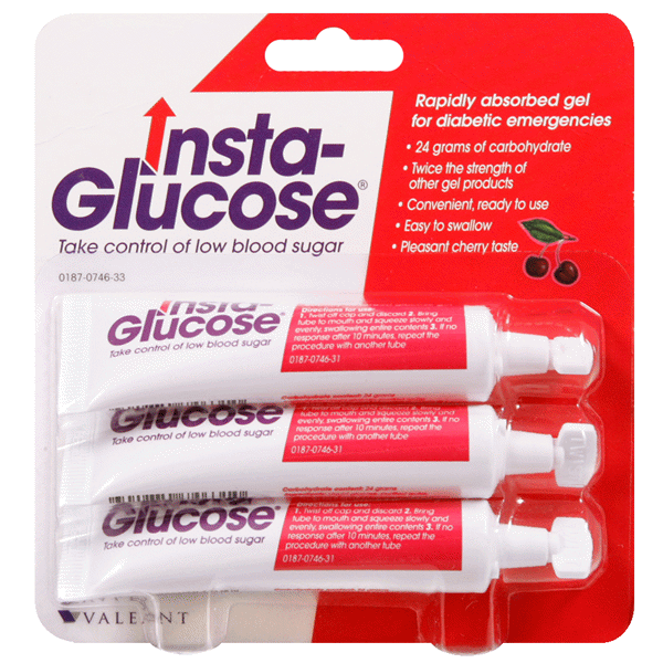 slide 1 of 1, Insta Glucose, 3 ct