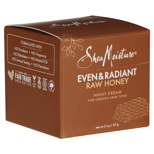 slide 4 of 29, SheaMoisture Even & Radiant Face Cream Night Cream, 2 oz, 2 oz