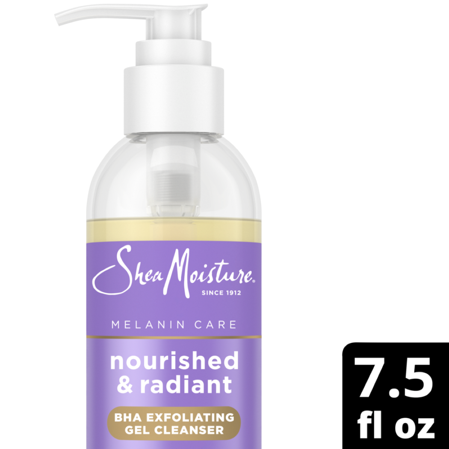 slide 1 of 4, SHEA MOISTURE RAD BHA EXF GEL CLNS 7.5OZ, 1 ct