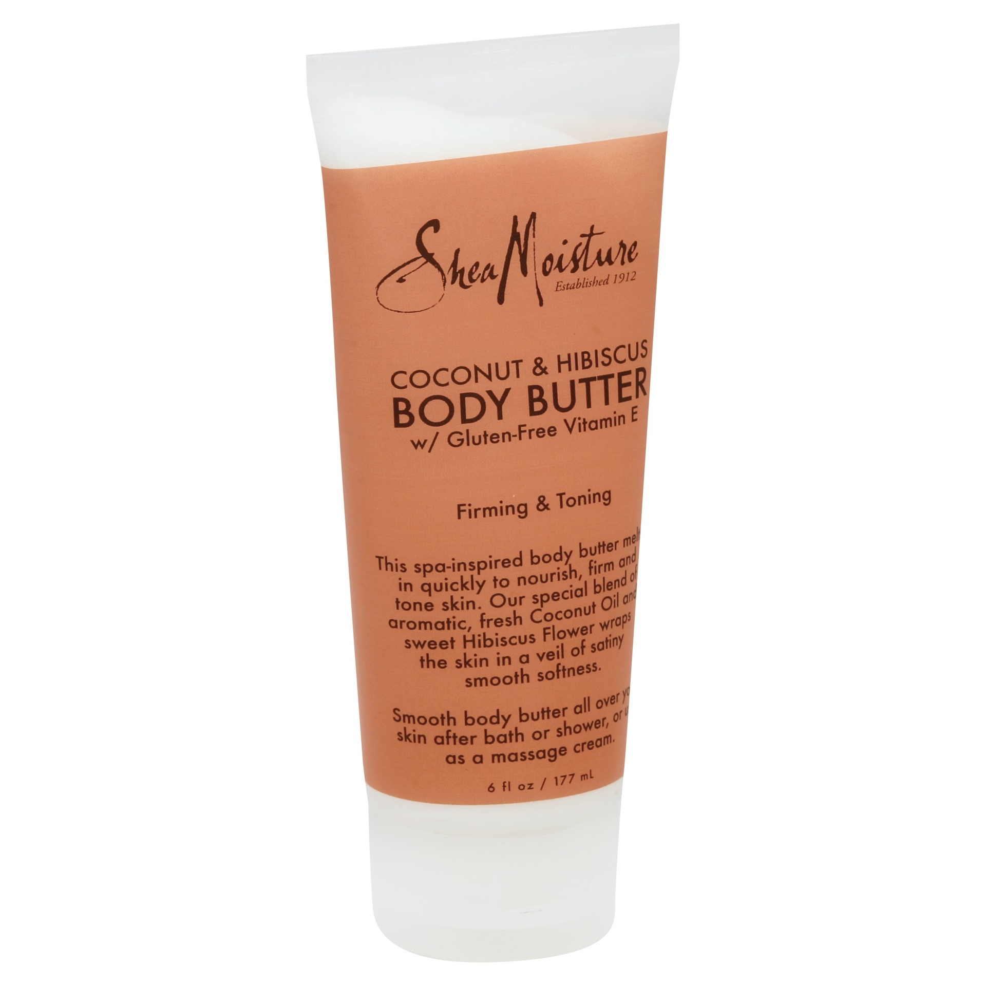 slide 1 of 5, SheaMoisture Coconut and Hibiscus Body Butter, 6 oz