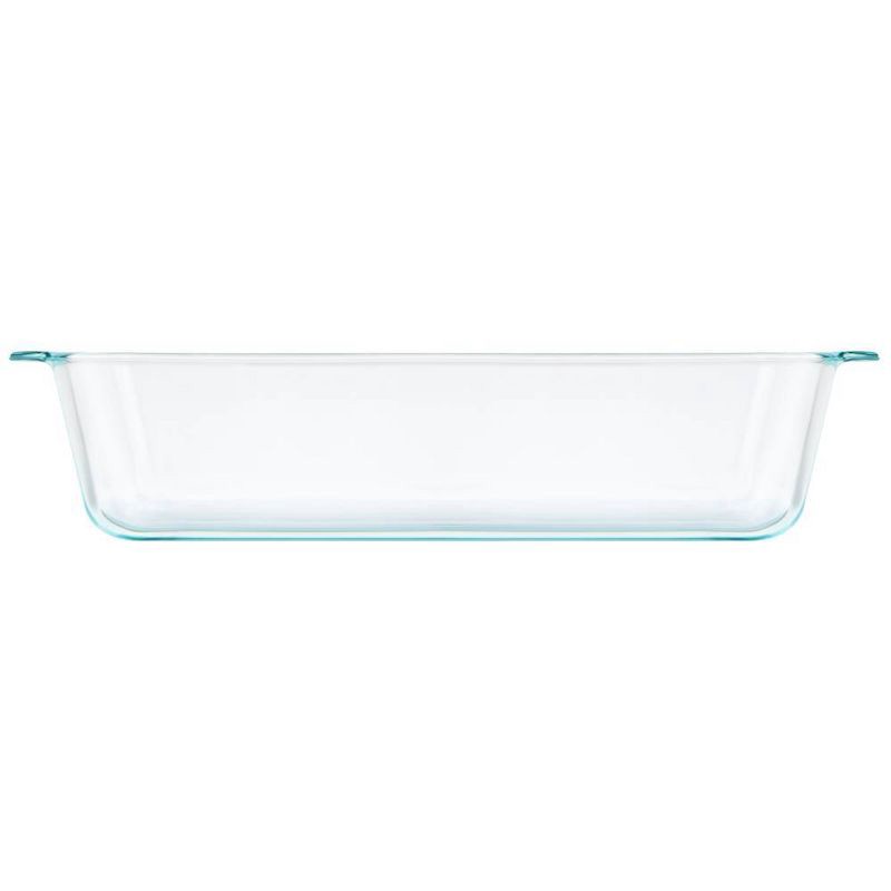 slide 4 of 6, Pyrex 9"X13" Deep Glass Bakeware: Oven-Safe Rectangle Baking Dish, Freezer & Dishwasher-Safe, 5 Qt Capacity, 5 qt