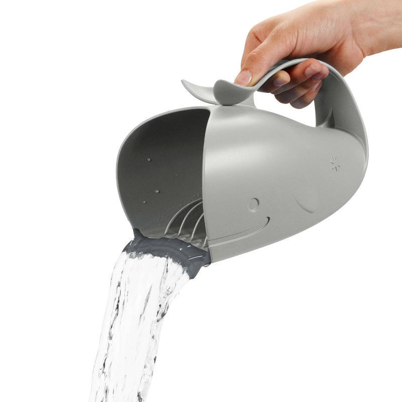 slide 7 of 7, Skip Hop Moby Baby Bath Set with Four Bathtime Essentials - Gray - 4pk, 4 ct