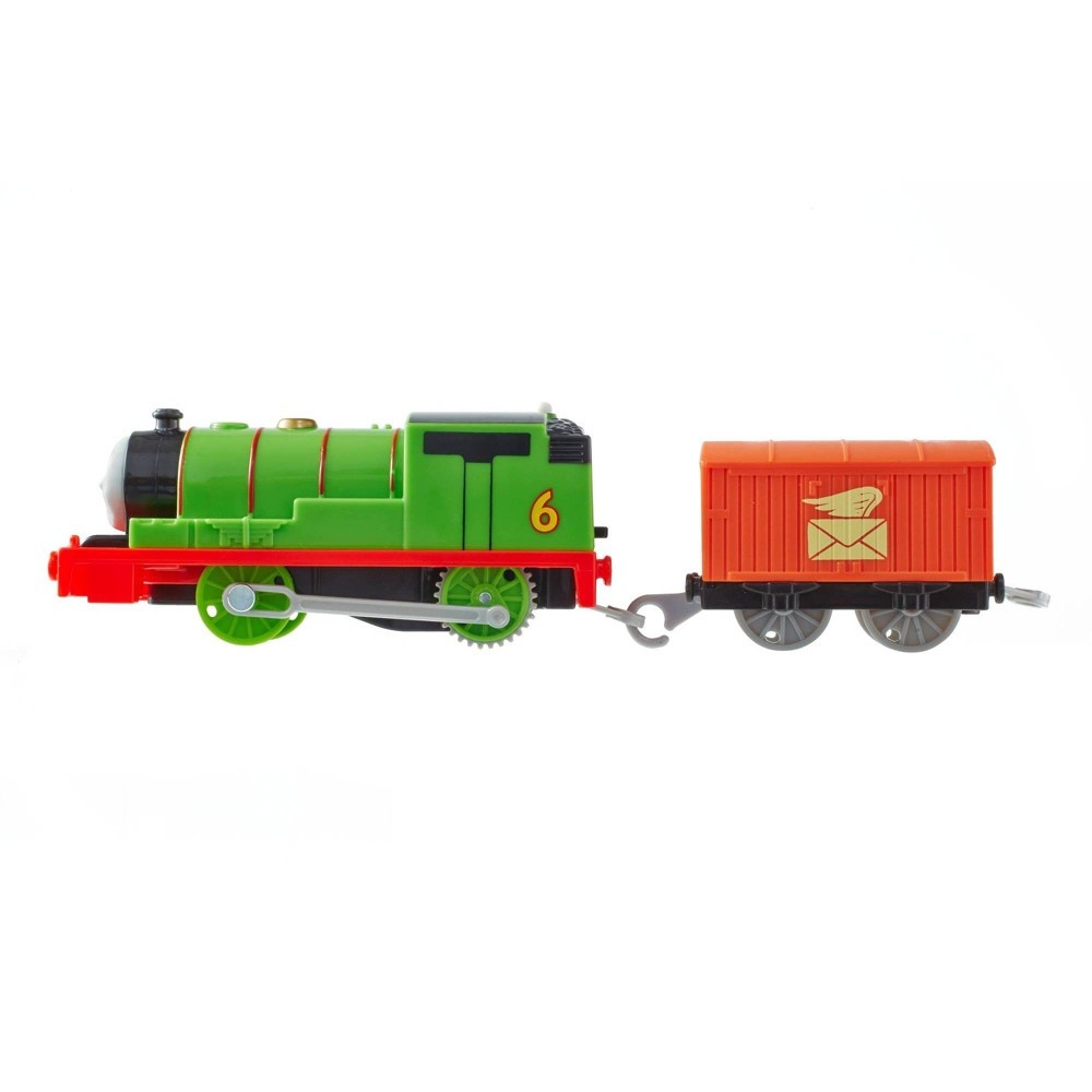 slide 3 of 6, Fisher-Price Thomas & Friends Percy Motorized Engine with Tender, 1 ct