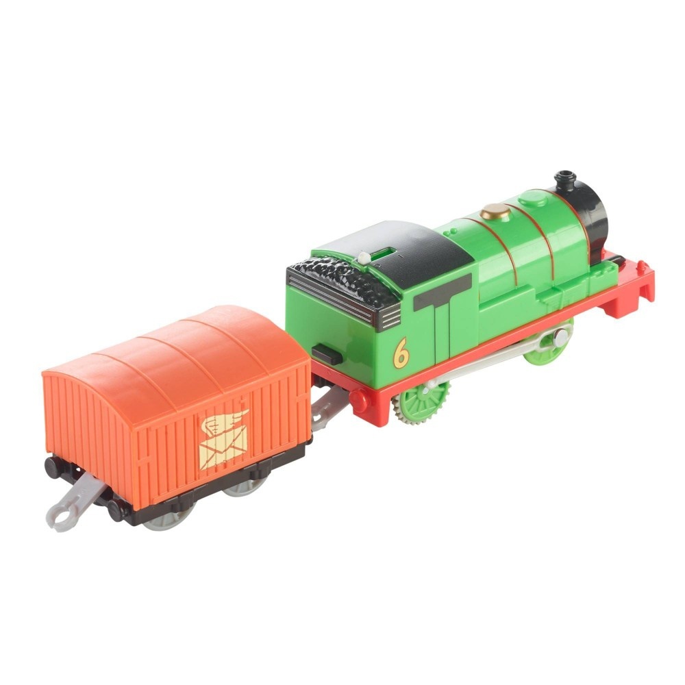 slide 4 of 6, Fisher-Price Thomas & Friends Percy Motorized Engine with Tender, 1 ct