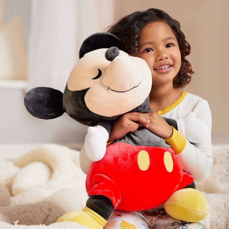 slide 3 of 5, Disney Mickey Mouse Kids' Cuddleez Plush, 1 ct