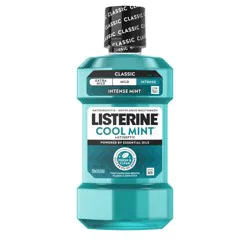 Listerine Antiseptic Intense Mouthwash for Bad Breath - Cool Mint - 250ml