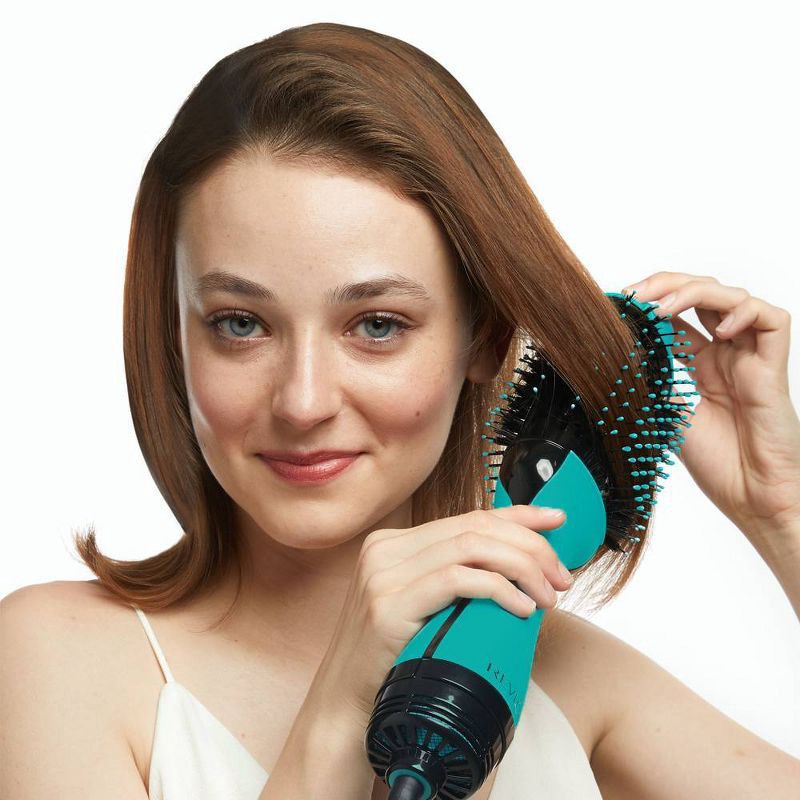 slide 4 of 6, Revlon One-Step Volumizer Original Blow Dry Brush - Blue, 1 ct