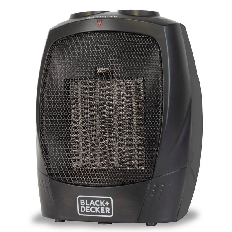 slide 2 of 9, BLACK+DECKER Personal Ceramic Indoor Heater Black, 1 ct