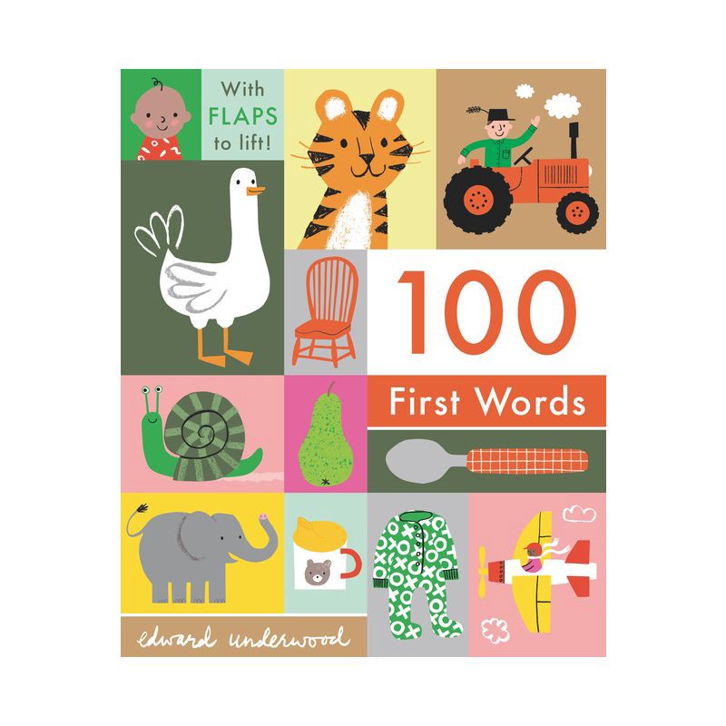 slide 1 of 1, Candlewick Press 100 First Words - By Various ( Hardcover ), 1 ct