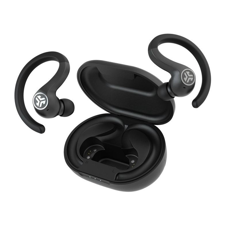 slide 1 of 6, JLab JBuds Air Sport True Wireless Bluetooth Earbuds - Black, 1 ct